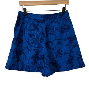 Banana Republic Blue Floral Women's Shorts